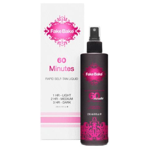 Tanning Spray Tan Sticker by Fake Bake