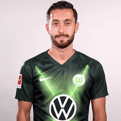 Yunus Malli Soccer GIF by VfL Wolfsburg