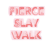 Walk Slay Sticker by Divina De Campo