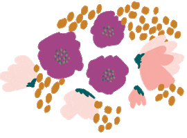 Summer Flower Sticker by j.s.f.d.v.m.a.