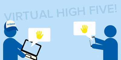 High Five Refugees GIF by USA for UNHCR