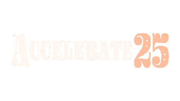 Accelerate 2025 Sticker by Orion180