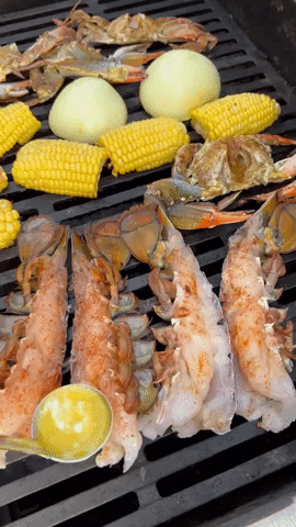 Grilled GIF by The Crab Place