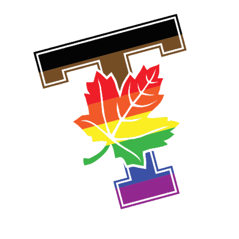 Varsity Blues Rainbow Sticker by University of Toronto