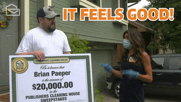 Winner Sweepstakes GIF by Publishers Clearing House