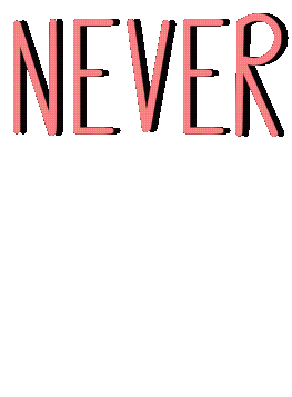 Give Up Sticker