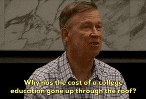 John Hickenlooper College Affordability GIF by Election 2020