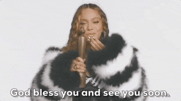 God Bless You Beyonce GIF by BRIT Awards