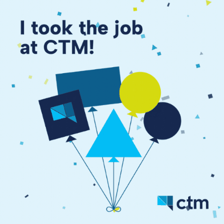 Happy New Job GIF by CTM