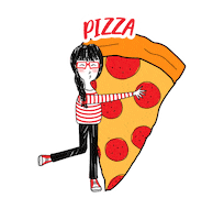 Pizza Sticker