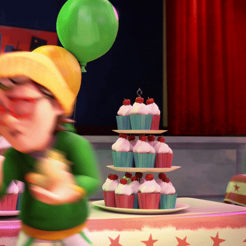 Dance Cake GIF by Beano Studios