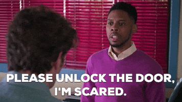 Unlock The Door Im Scared GIF by ABC Network