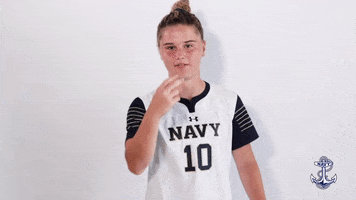 Navy Soccer Carolyn Mang GIF by Navy Athletics