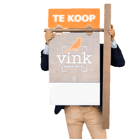 Kvin Sticker by Vink Makelaardij