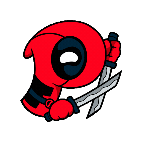 Super Hero Sticker by Paulberger