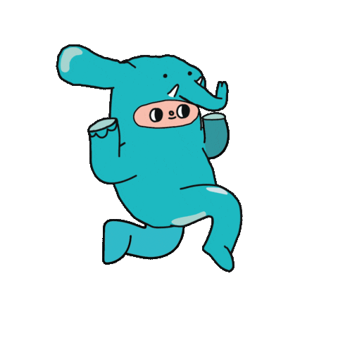 Slon Sticker by Mauglí