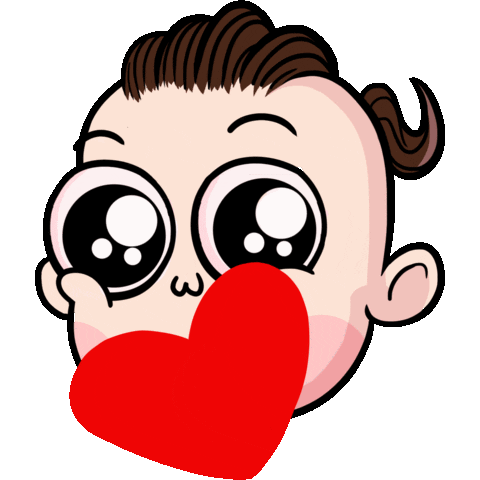 In Love Te Amamos Sticker