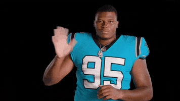 North Carolina Reaction GIF by Carolina Panthers