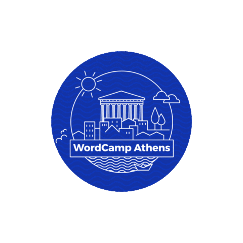 Wordpress Sticker by WordCampAthens