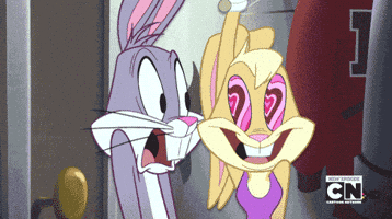 looney tunes laughing GIF