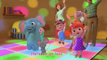 Dance Party GIF by moonbug