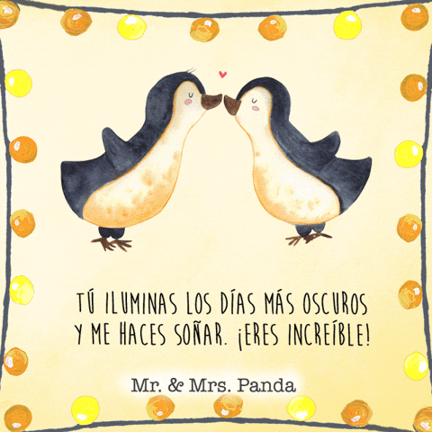 Amor De Mi Vida Aniversario GIF by Mr. & Mrs. Panda