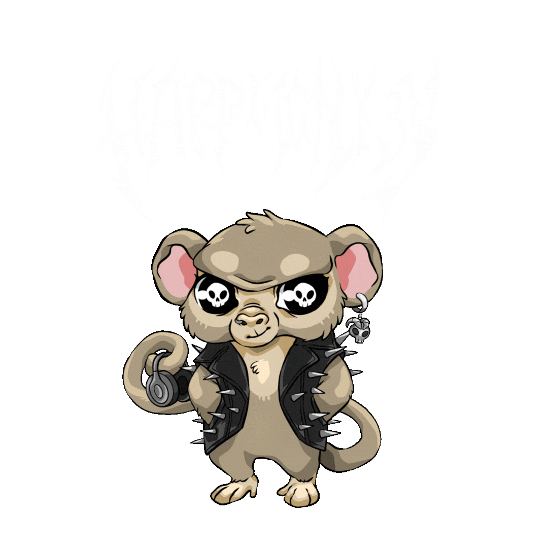 Hardmonk3Y Sticker