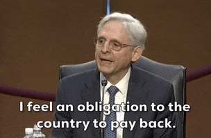 Merrick Garland Confirmation Hearing GIF by GIPHY News