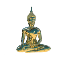 golden buddha 3d GIF