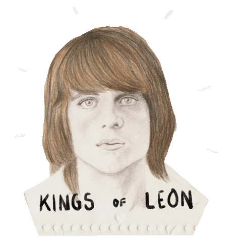 Kings Of Leon Jared Followil Sticker
