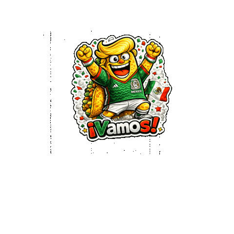 Vamos World Cup Sticker