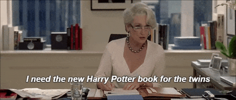christiancasarez harry potter the devil wears prada GIF