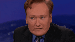 Conan Obrien Reaction GIF