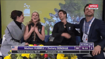 happy madison hubbell GIF by U.S. Figure Skating