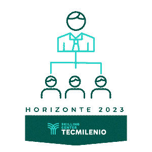 Skilling Center Tecmilenio Sticker