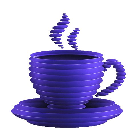 Café Sticker by 8D Hubify