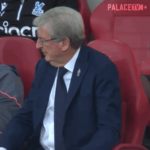 Scared Premier League GIF by Crystal Palace Football Club