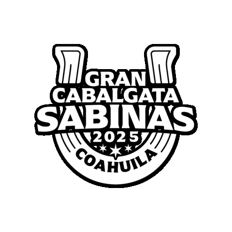 Cabalgata Sabinas Sticker by Secretaría de Turismo y Desarrollo de Pueblos Mágicos de Coahuila
