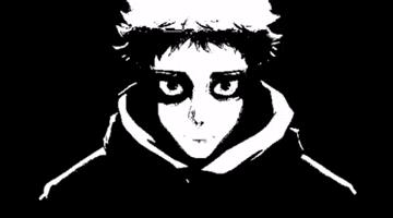 Stare Terrifying GIF