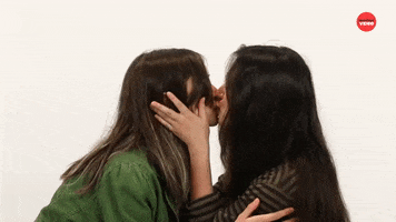 Kiss Me Smiling GIF by BuzzFeed