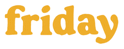 Days Of The Week Friday Sticker