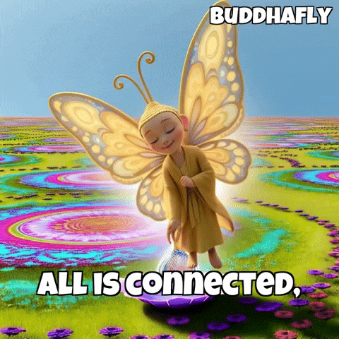 Flower Glowing GIF by BuddhaFlyJourney