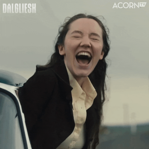 Happy Lets Go GIF by Acorn TV