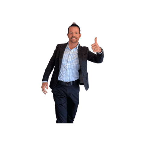 Alan Taylor Thumbs Up Sticker by ATRealEstate