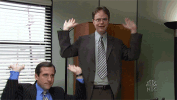Happy The Office GIF - Find & Share on GIPHY