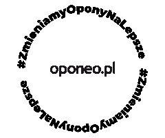 Sklep Oponeo Sticker by OPONEO.PL