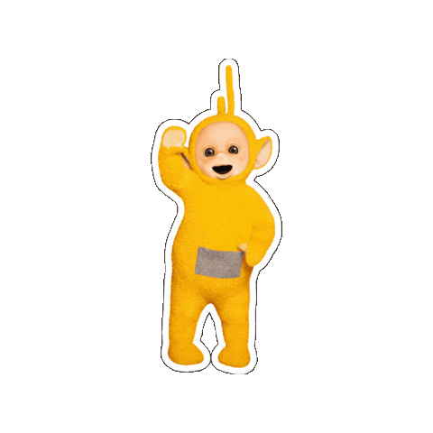 Laa-Laa Hello Sticker by Teletubbies