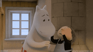 I Care About You Hug GIF by Moomin Official