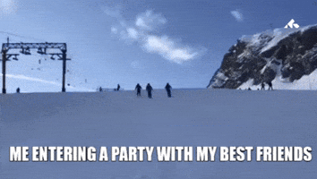 Best Friends Party GIF by Snowminds