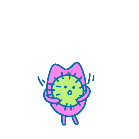 Happy Bounce Sticker by AWAGUMO
